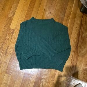 A New Day by Target Knit Sweater- Forest Green (S)